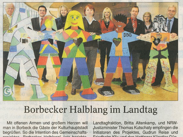 Borbecker Halblang im Landtag